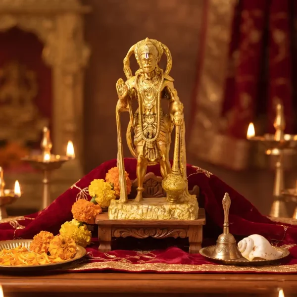 Lord Bajrangbali Standing Idol for Home, Car Dashboard & Gifting
