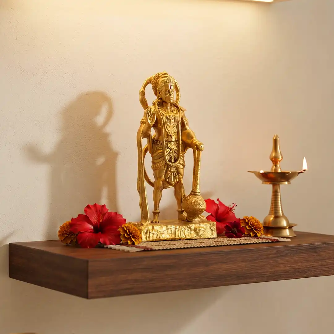 Lord Bajrangbali Standing Idol for Home, Car Dashboard & Gifting - Image 4