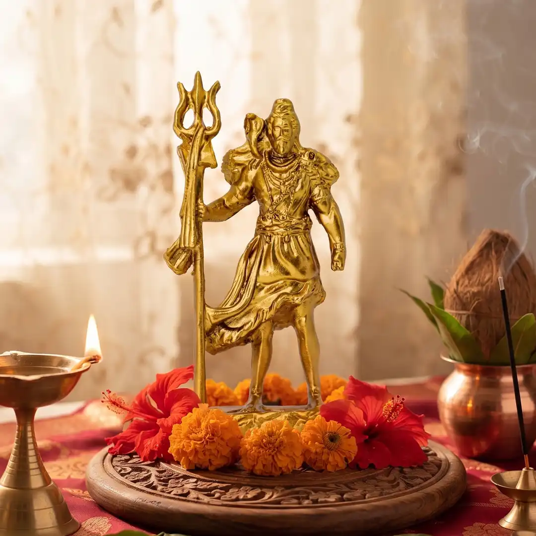 Lord Mahadev Standing Idol - Perfect for Home, Car Dashboard & Gifting - Image 4
