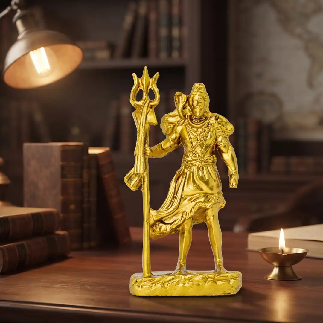 Lord Mahadev Standing Idol - Perfect for Home, Car Dashboard & Gifting - Image 3